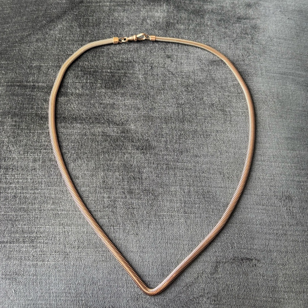 —SOLD— snake chain necklace